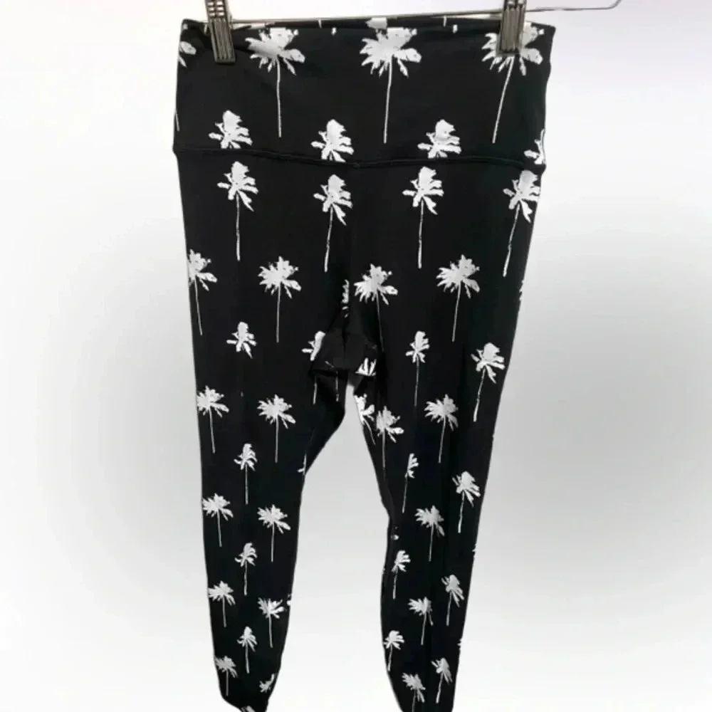 Spiritual gangster palm tree‎ leggings women’s size Small